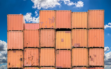 Fototapeta premium container