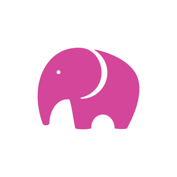 Pink Elephant Icon