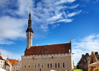 Medieval Town Hall and Town Hall Square of Tallinn