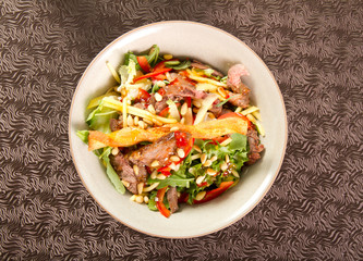 Beef salad