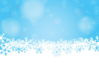 Vector winter background