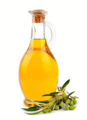 bottle of olive oil