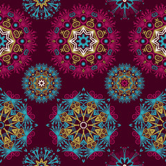 abstract mandala seamless