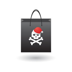 Shopping bag with icon