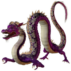 Fototapeta premium Purple Jewel Dragon