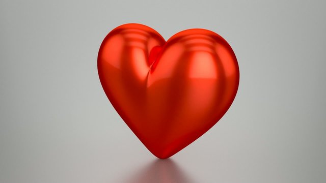 3D Red Heart - Animation (Loopable)