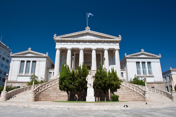 Obraz premium The main fasade of the Academy of Athens. Greece.