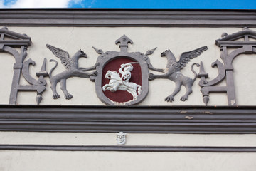 Detail of Gate of Dawn in Vilnius