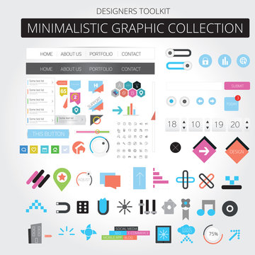 Minimalistic graphic collection