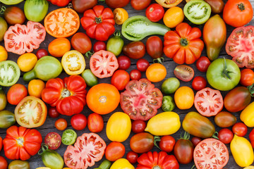 colorful tomatoes