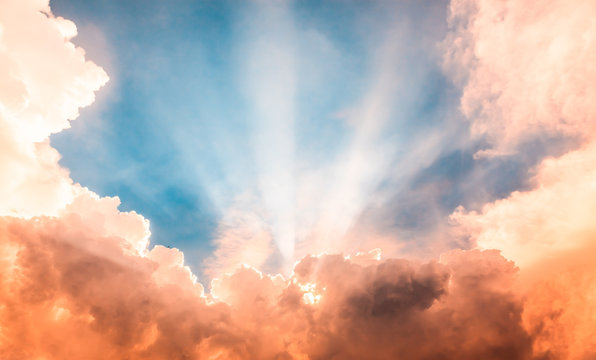 Fototapeta Heaven light ray