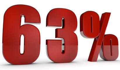 percent,63