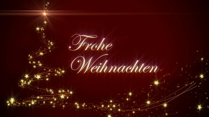 Frohe Weihnachten - Christmas Background - Powered by Adobe