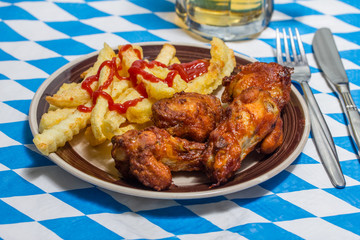 food snack at oktoberfest