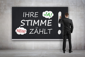 Abstimmung Umfrage Wahl
