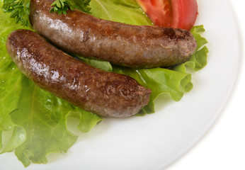 grilled sausage