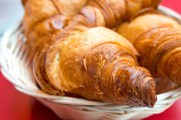 fresh croissant