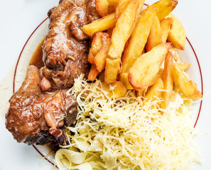 french recipe coq au vin