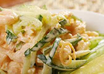 Salad with Shrimps