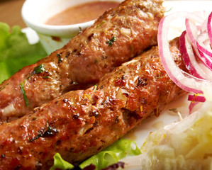 caucasian Luleh kebab