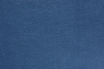 Blue Glossy Artificial Leather Background Texture