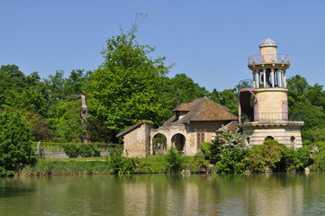 Tour de marlborough, hameau de la reine, château de versailles