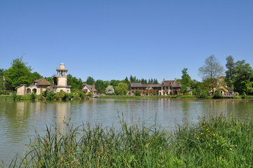Fototapeta na wymiar Hameau de la Reine, château de Versailles