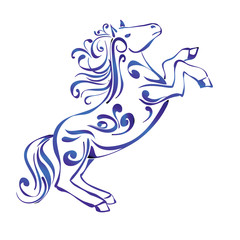 Horse  Decorative Ornament sketch