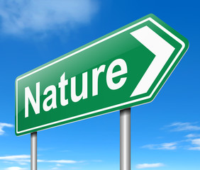 Obraz premium Nature concept.