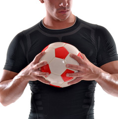 hombre atleta deportista ejercitando entrenando.