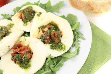 gefüllter Mozzarella