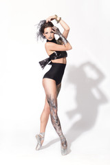 ballerina bodypaintin