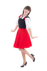 beautiful german girl in dirndl