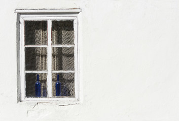 Window in white wall