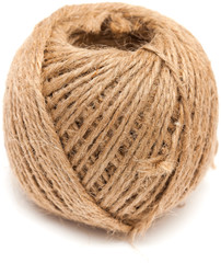 garden twine isolated on white