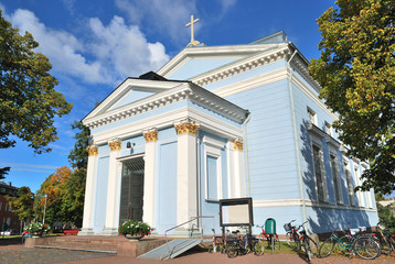 Hamina, Finland.  Lutheran church