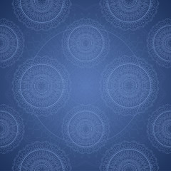 Grunge lace ornament. Seamless pattern.