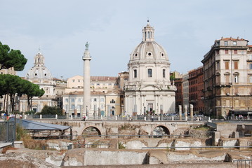 Fototapeta na wymiar Roma - Mercati di Traiano