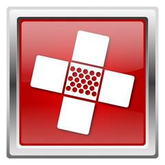 Medical patch icon