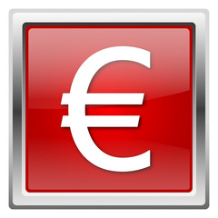 Obraz premium Euro icon