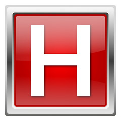 Obraz premium Hospital icon
