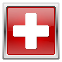 Obraz premium Medical cross icon