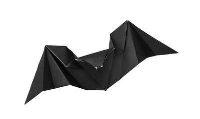Naklejka premium origami bat