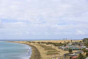 Ocean Coast in Maspalomas