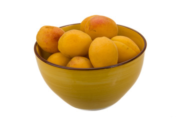 Naklejka na ściany i meble Yellow bright apricot