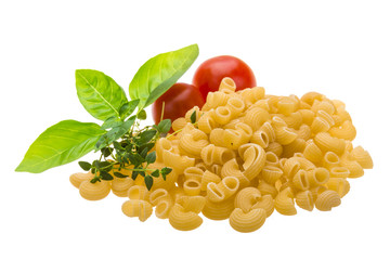 Raw macaroni