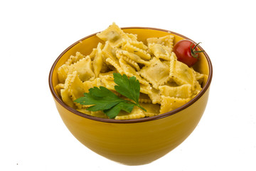 Ravioli with herbs