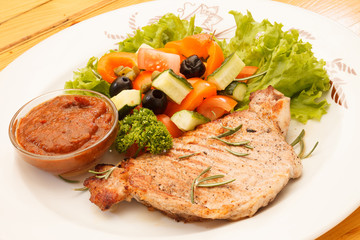 chicken with vegetables