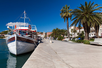 Hafenpromenade von Split, Kroatien