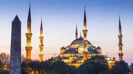 Deurstickers Turkije Sultanahmet Camii / Blue Mosque, Istanbul, Turkey
